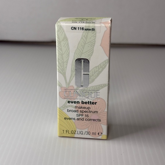 CLINIQUE Even Better Makeup SPICE (D) CN 116 Foundation Broad Spectrum NIB - Picture 1 of 7
